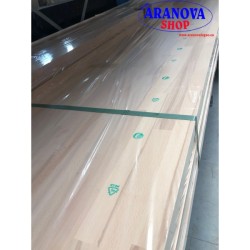 Pannello lamellare faggio sp. 40 mm 65x450 cm